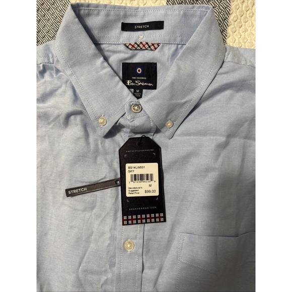 Ben Sherman Other - Ben Sherman Stretch Long Sleeve Shirt Medium Retail‎ $99
